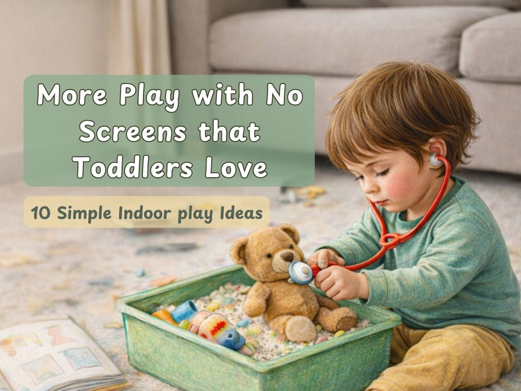 Screen Free Activities for Toddlers at Home: 10 Easy Ideas