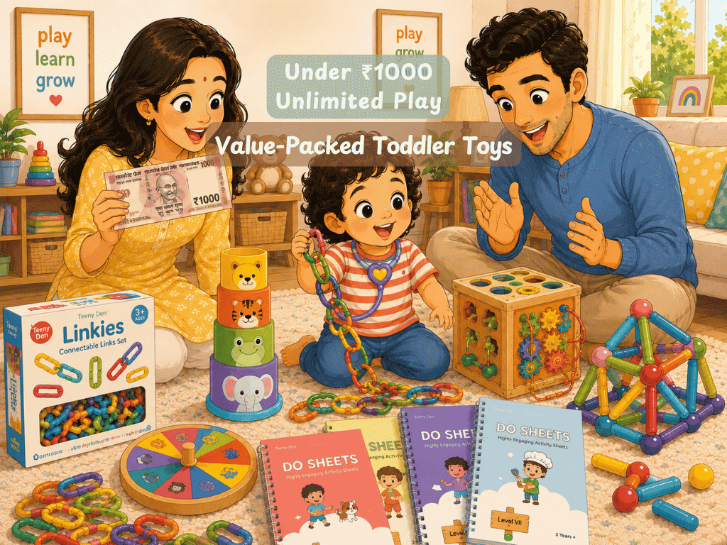 Best Toddler Play Materials Under 1000: Parent-Approved Picks