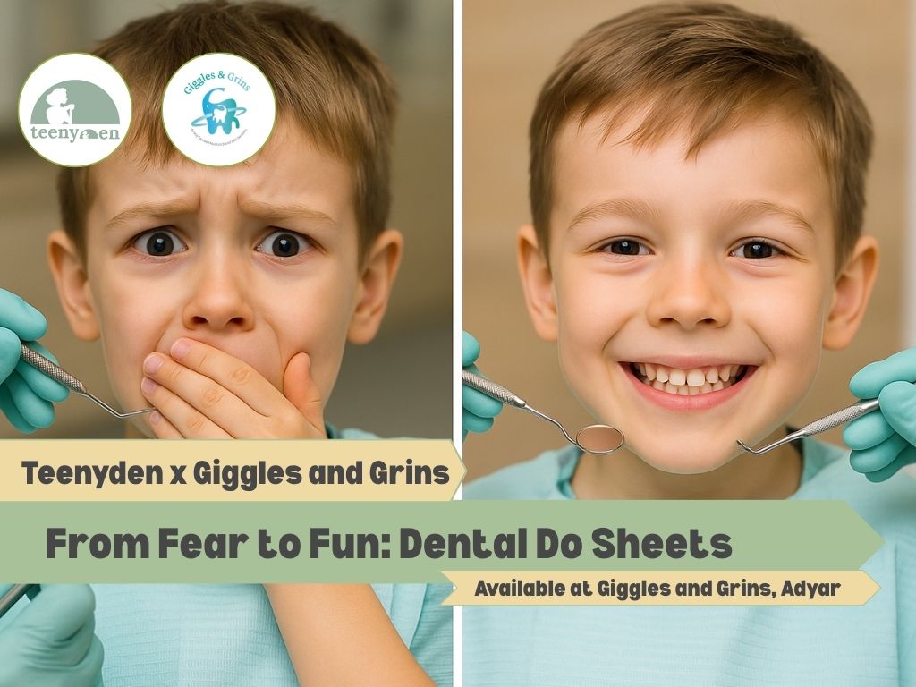 Teenyden Partners with Giggles and Grins Dental Clinic to Create Custom Oral Health Activity Books