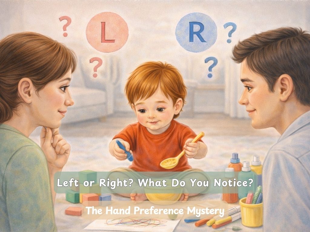 How to Know If a Toddler Is Left or Right-Handed?
