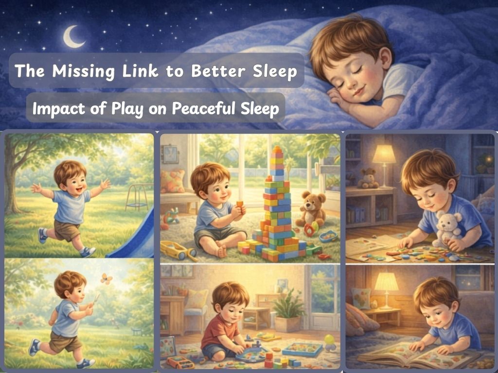 Impact of the Right Play in Toddlers' Sleep Routine for Calm Days, Better Nights