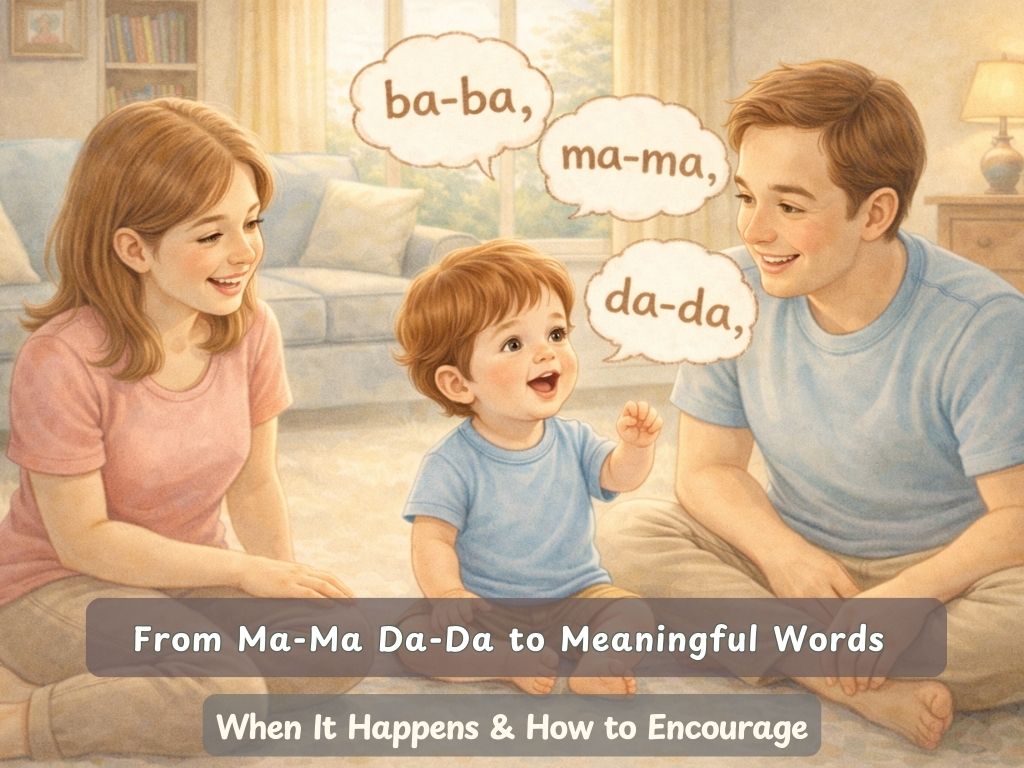 When Do Toddlers Start Talking: From Monosyllables to Real Words