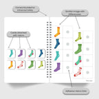 Teenyden do sheets activity book with visual perception activities for screen free play